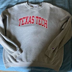 Texas Tech Gray Sweatshirt